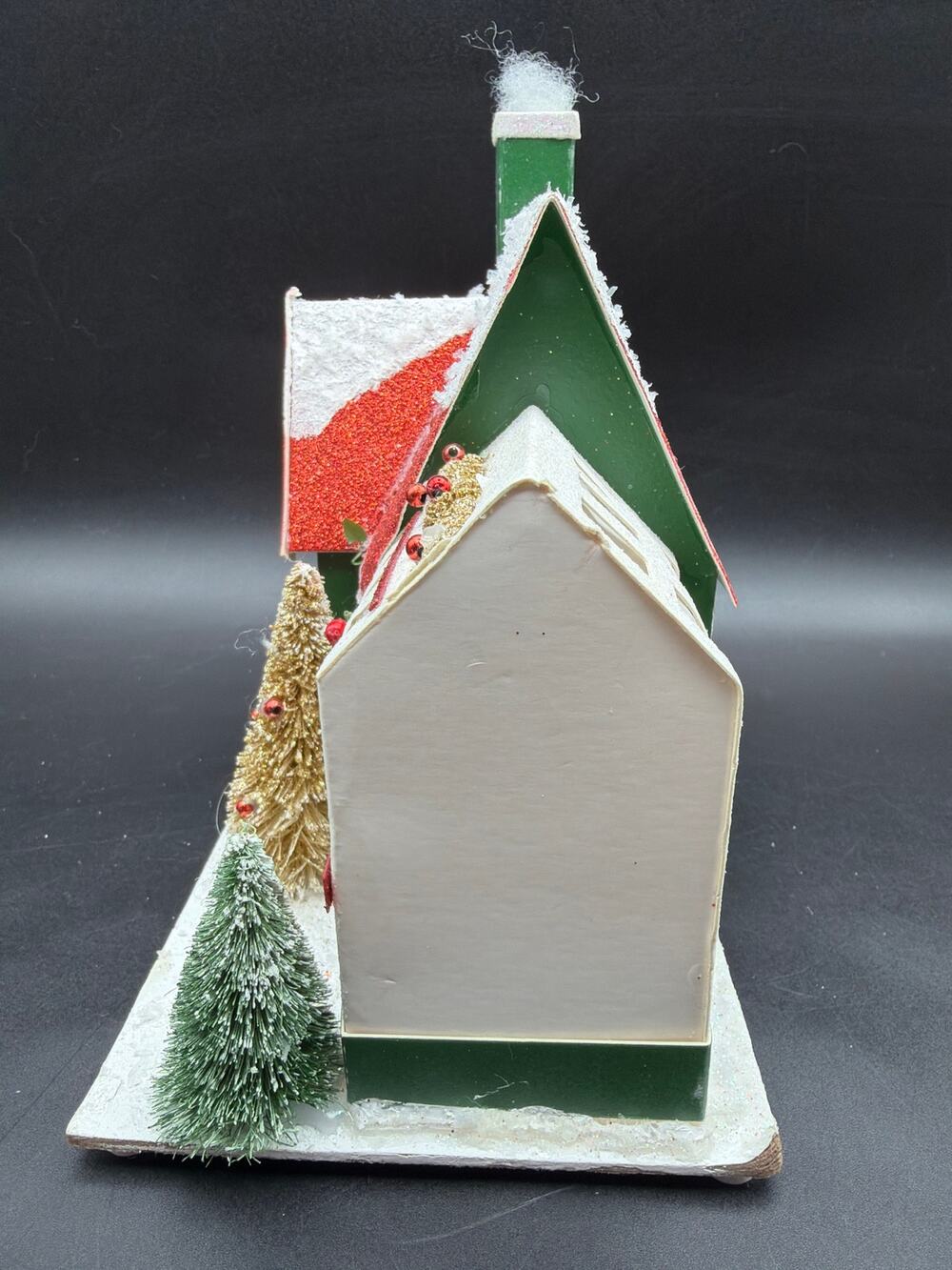 Target Wondershop 2022 Lit Christmas White House Glitter Bottle Brush Trees LED